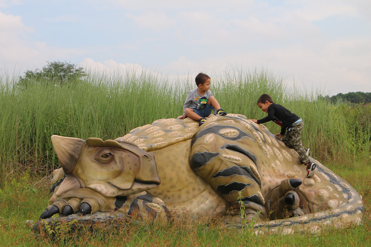 130098 Sleeping Ankylosaurus