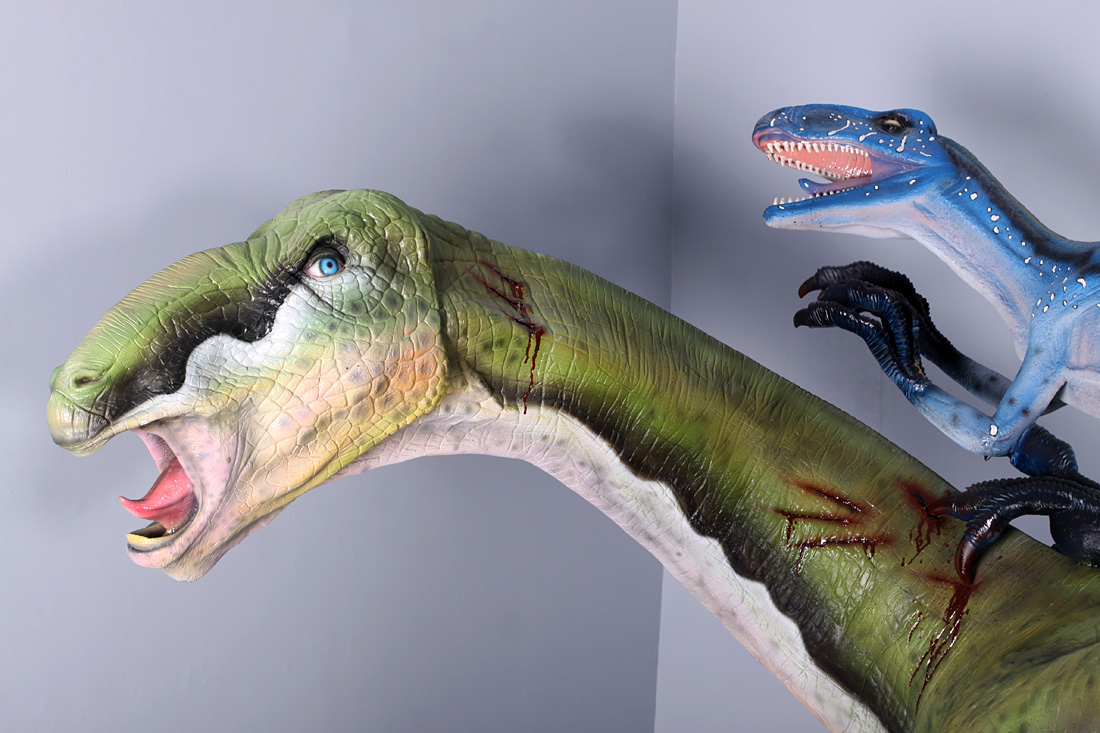 140074 Tenontosaurus under Attack