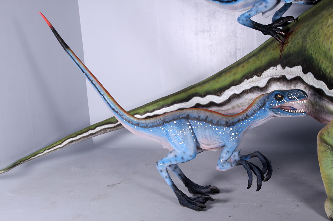 140074 Tenontosaurus under Attack